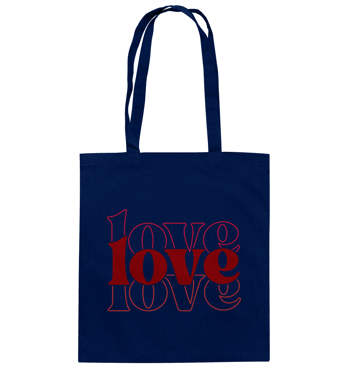 Love – Die größte Kraft - Baumwolltasche