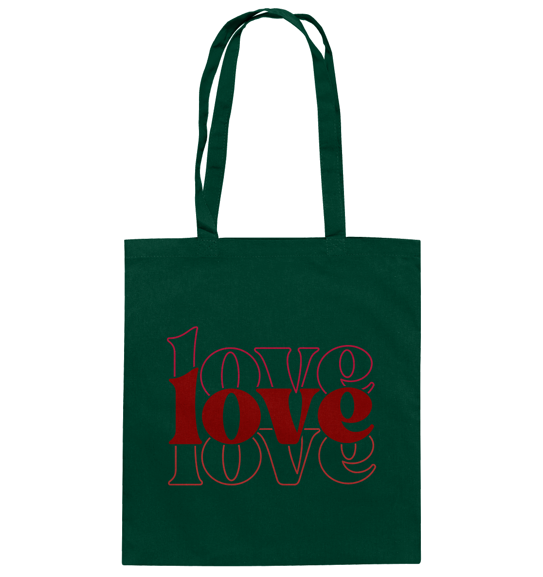 Love – Die größte Kraft - Baumwolltasche