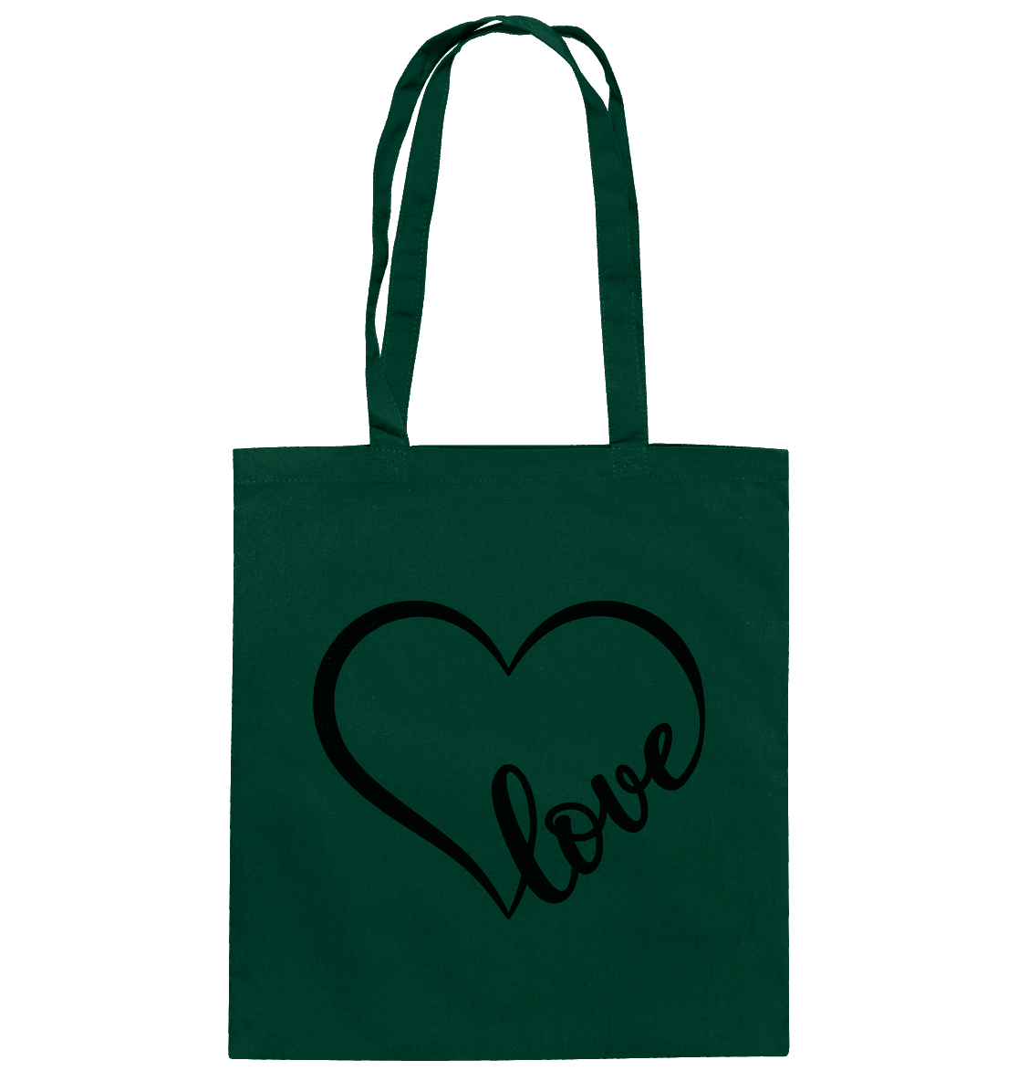 Love in Every Line - Baumwolltasche