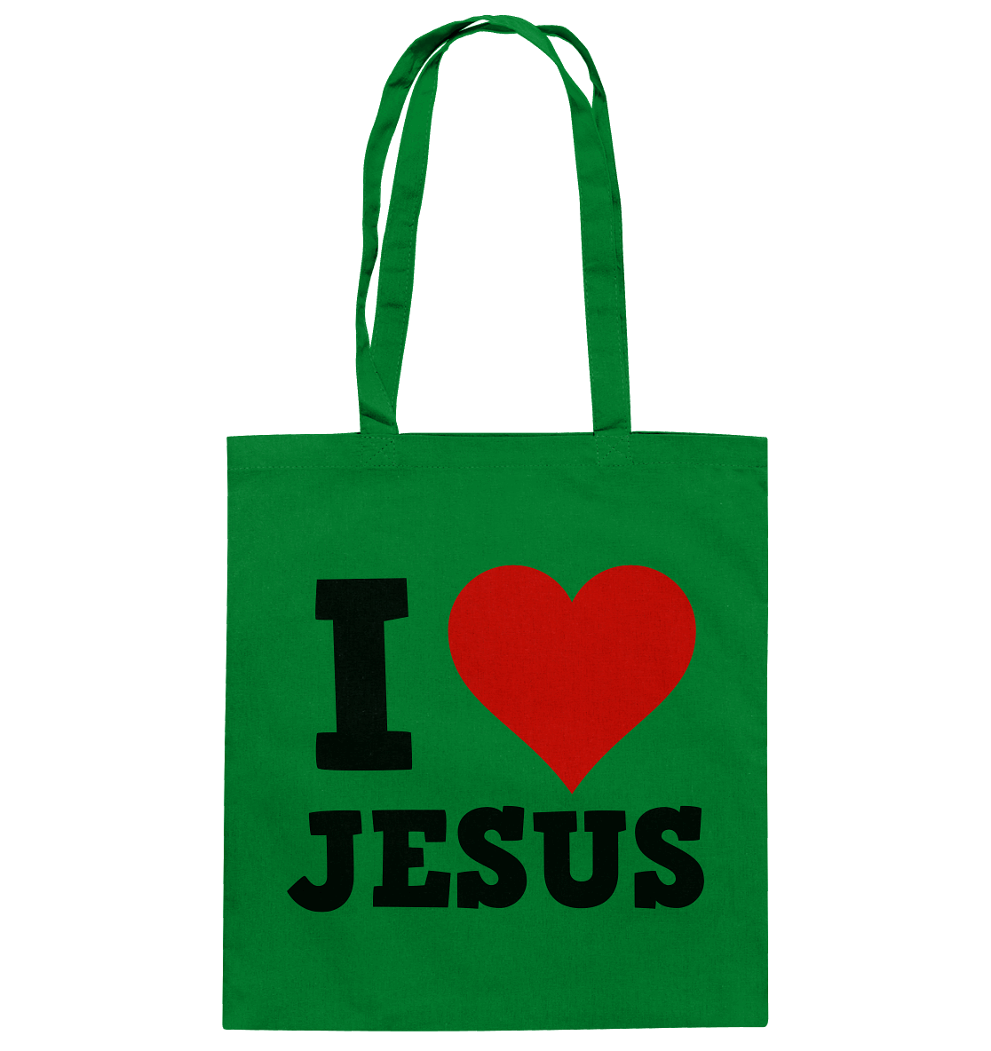 I Love Jesus - Baumwolltasche