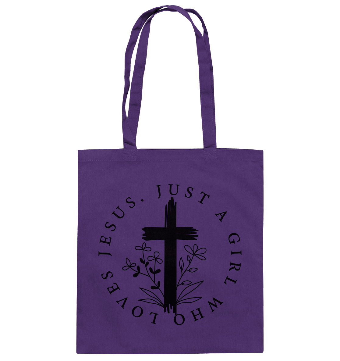 Just a girl who loves Jesus - Baumwolltasche