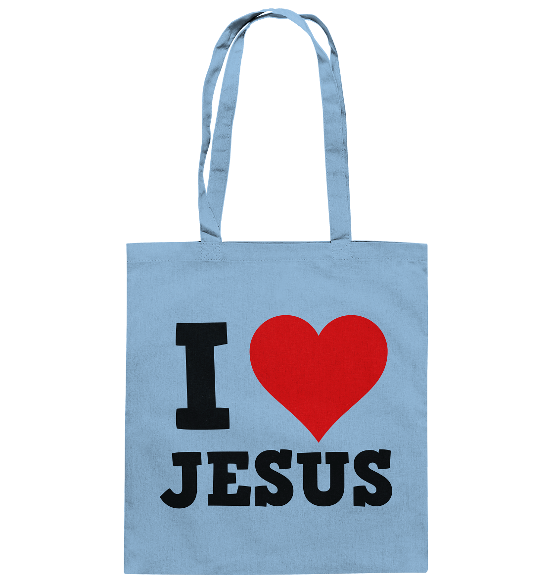 I Love Jesus - Baumwolltasche