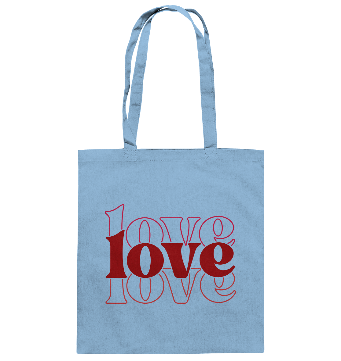 Love – Die größte Kraft - Baumwolltasche