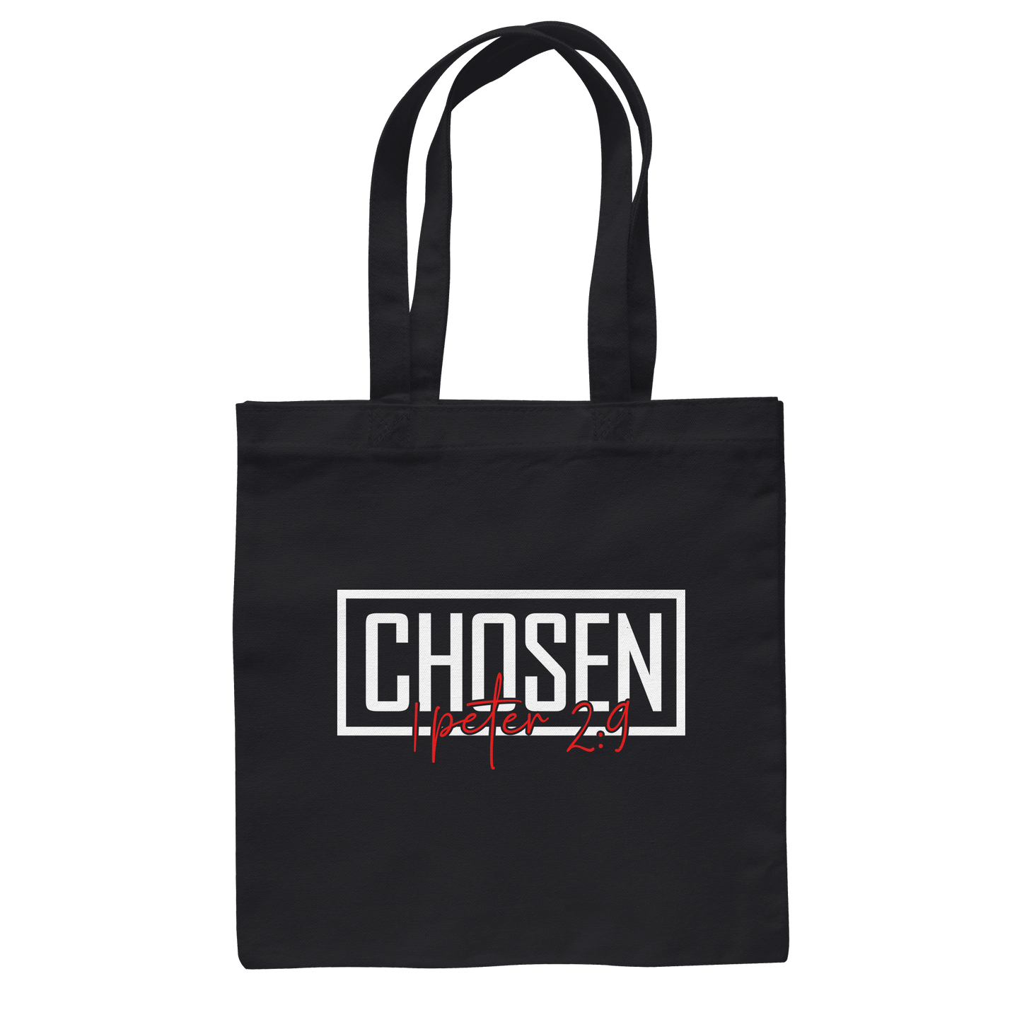 Chosen – 1. Petrus 2:9 – Auserwählt und berufen | Christliche Produkte - Baumwolltasche