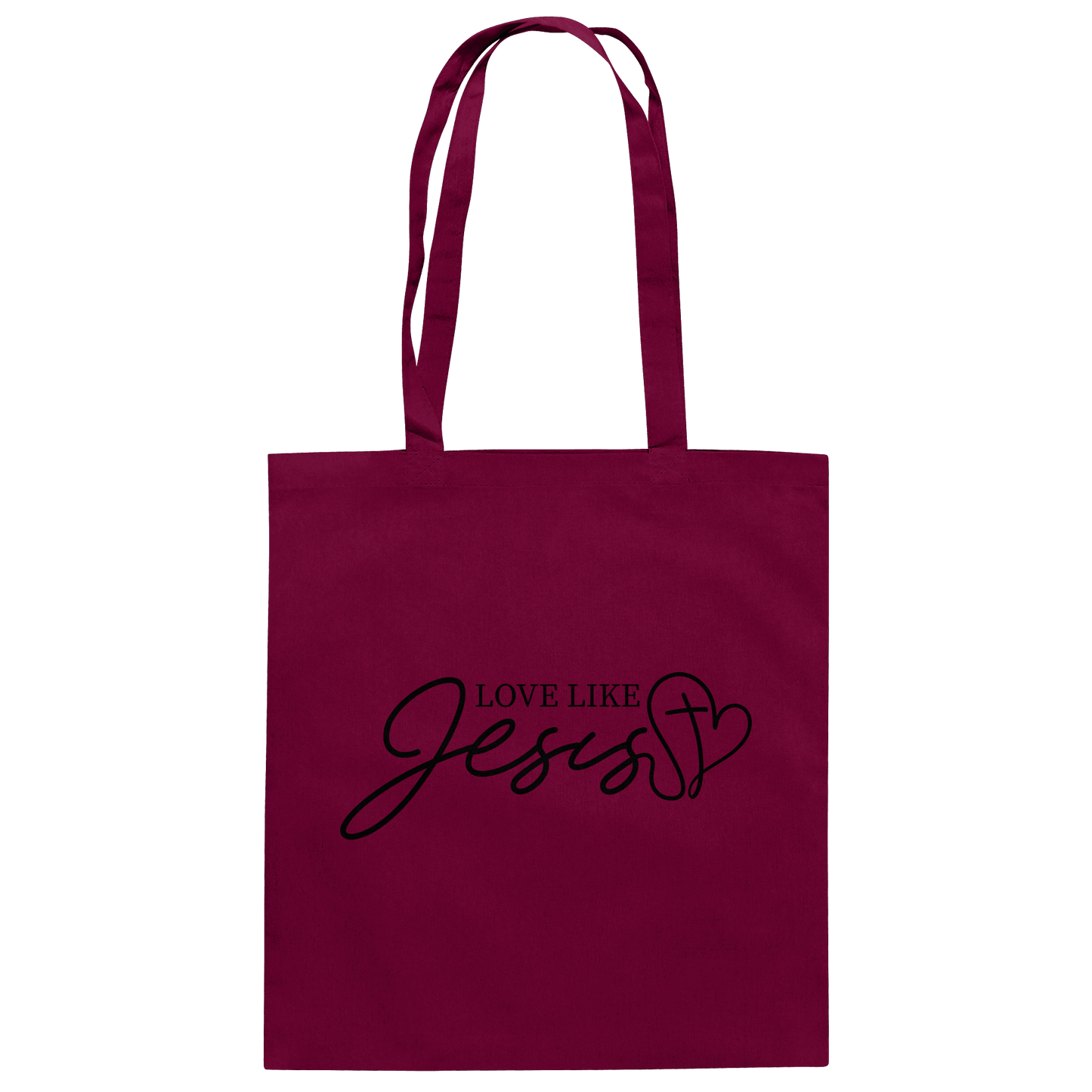 Love Like Jesus – Liebe, die verändert | Ein Statement des Glaubens - Baumwolltasche