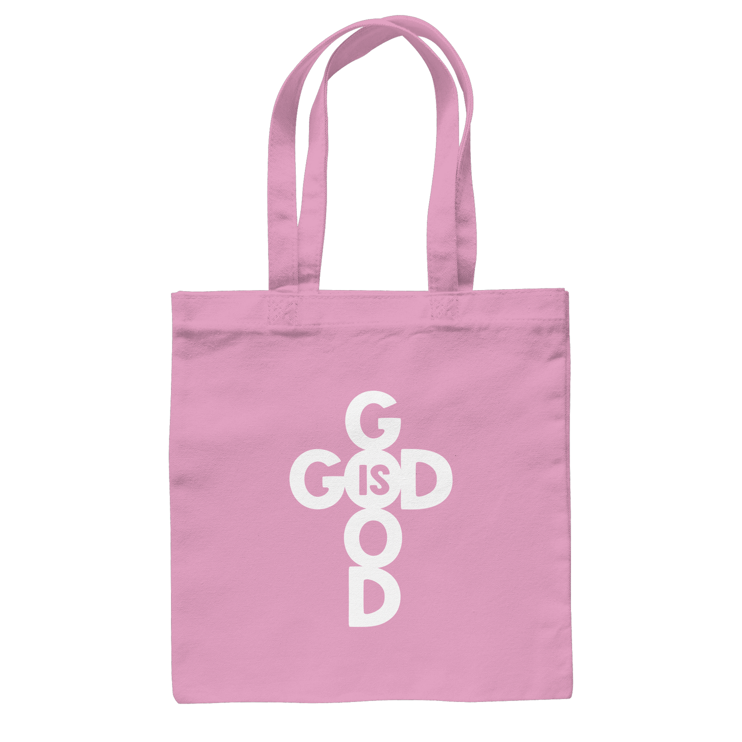God is Good | Christliche Kleidung & Geschenke im Kreuz-Design - Baumwolltasche