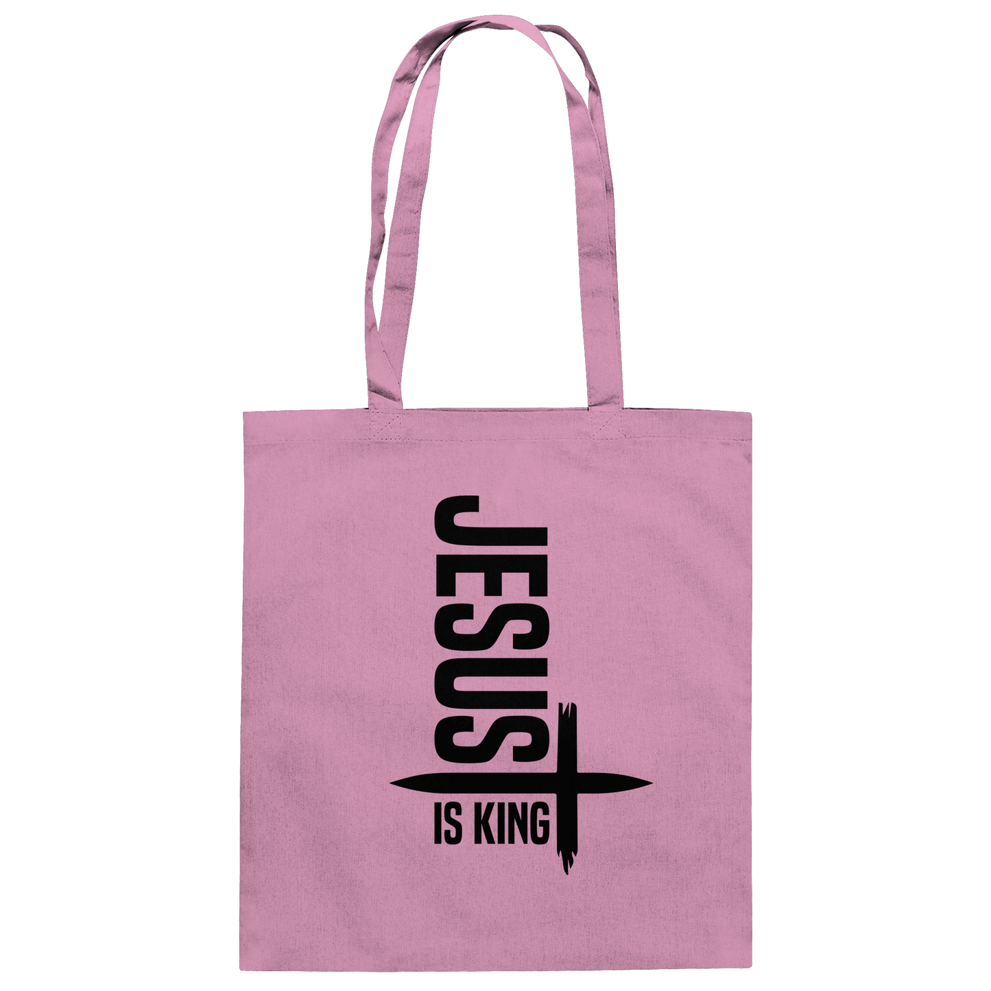 Jesus is King | Ein Statement des Glaubens - Baumwolltasche