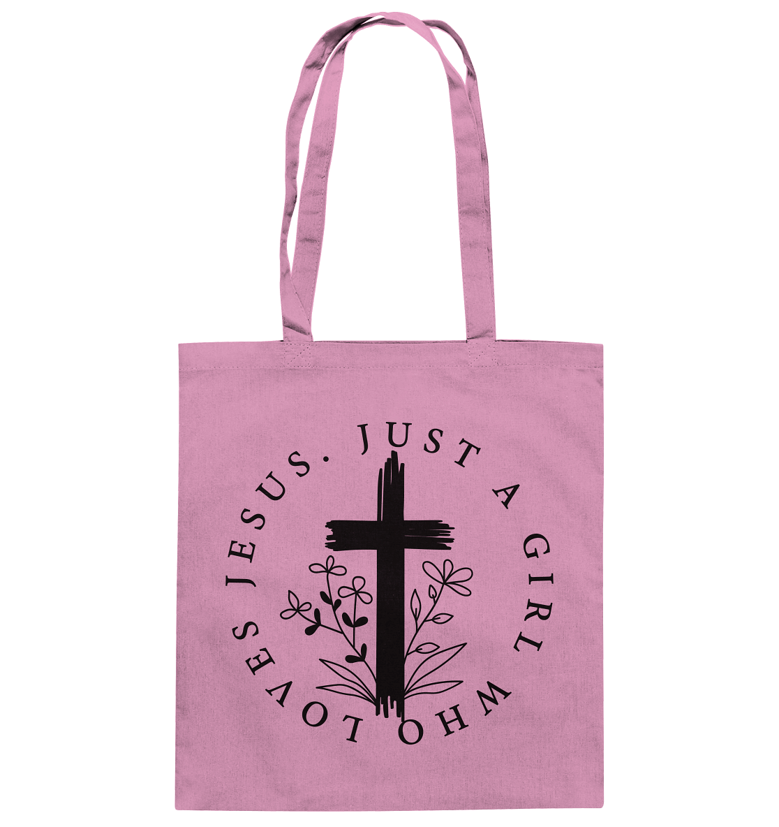 Just a girl who loves Jesus - Baumwolltasche