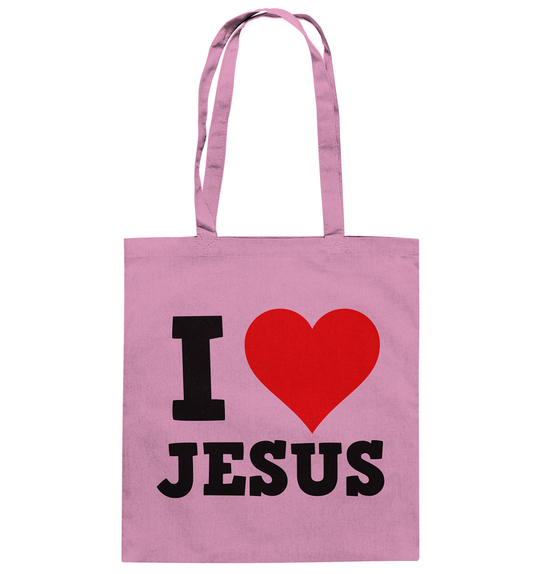 I Love Jesus - Baumwolltasche