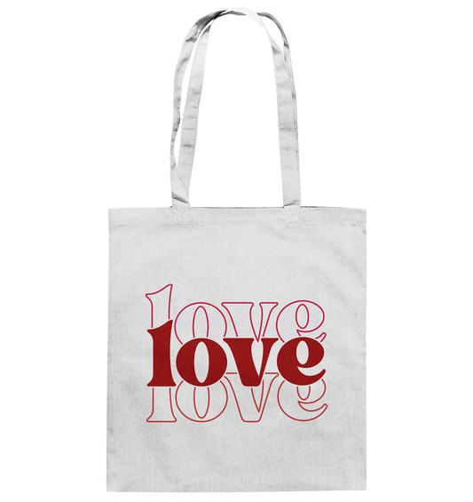 Love – Die größte Kraft - Baumwolltasche