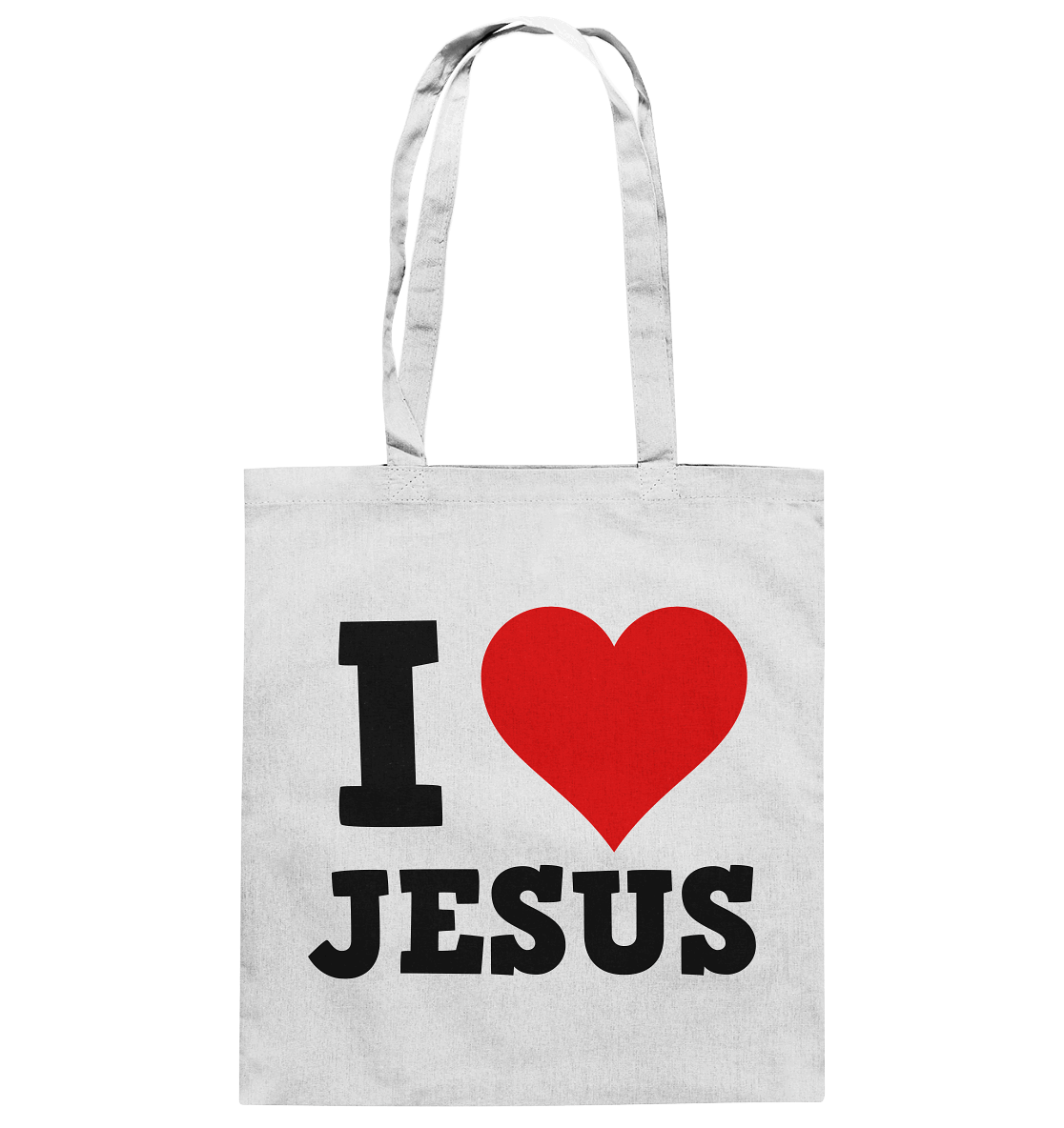I Love Jesus - Baumwolltasche