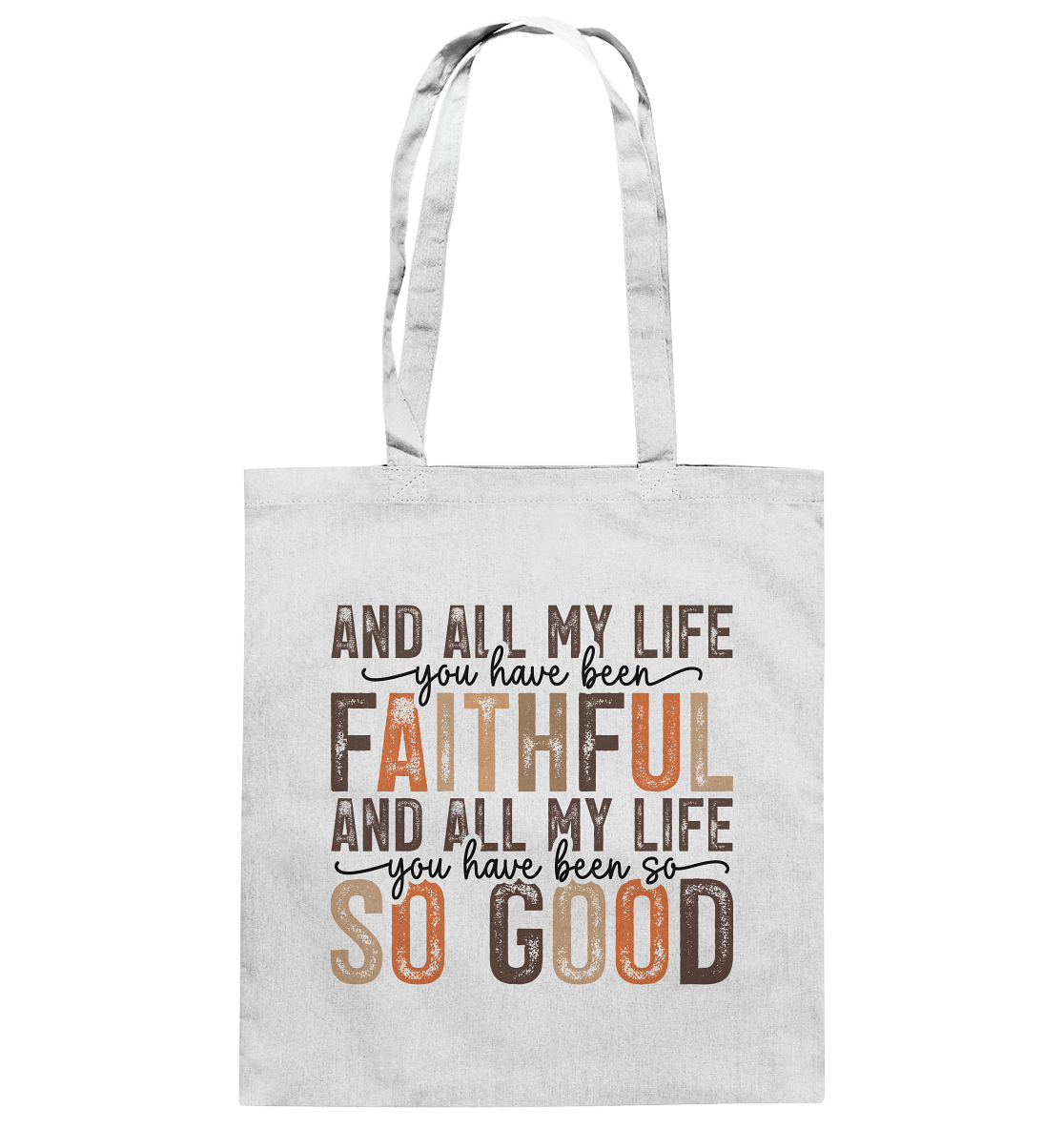All My Life – Treue und Güte - Baumwolltasche