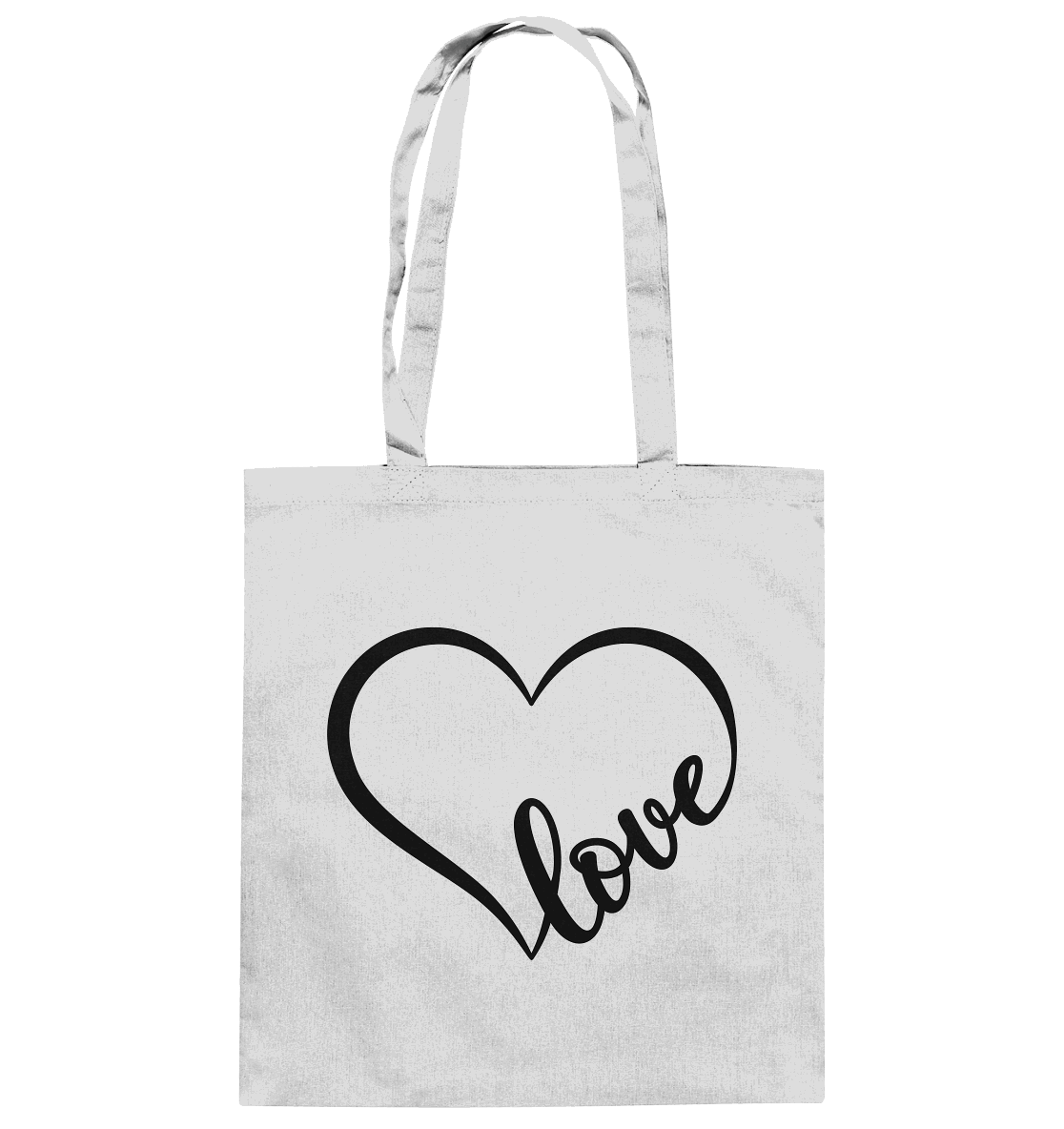 Love in Every Line - Baumwolltasche