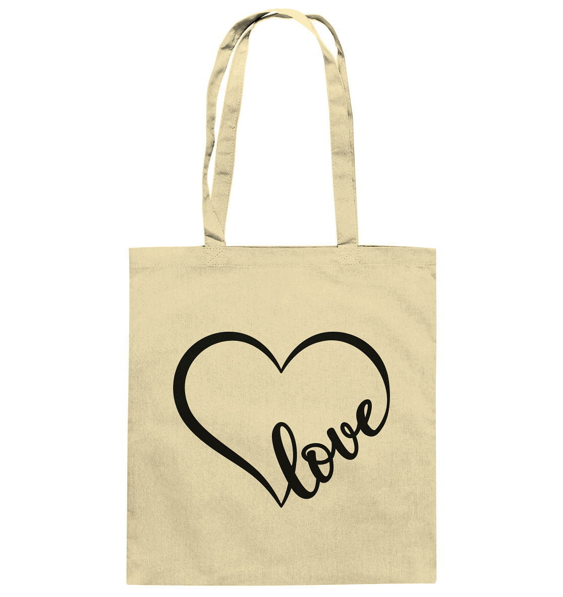 Love in Every Line - Baumwolltasche