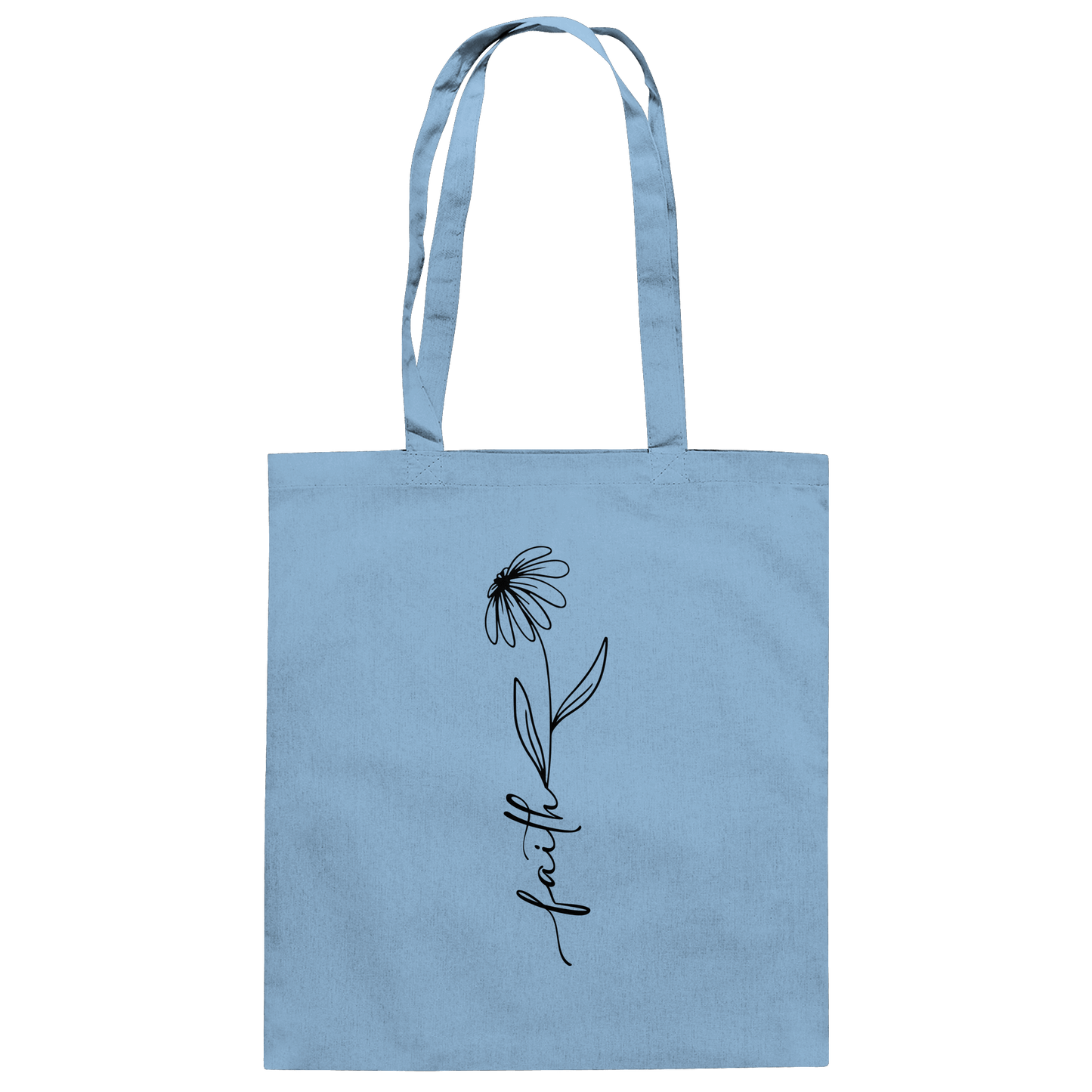 Faith – Glaube, der aufblüht - Baumwolltasche