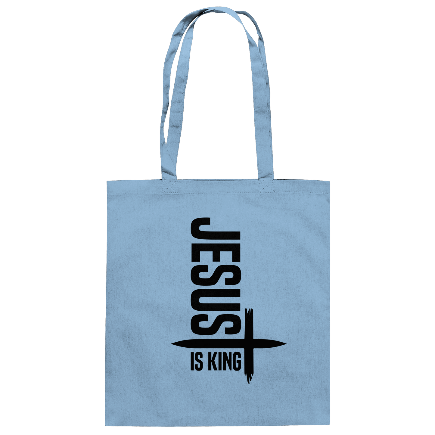 Jesus is King | Ein Statement des Glaubens - Baumwolltasche