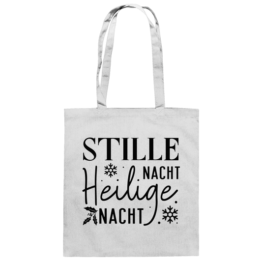 Stille Nacht, heilige Nacht – Die wahre Botschaft von Weihnachten - Baumwolltasche