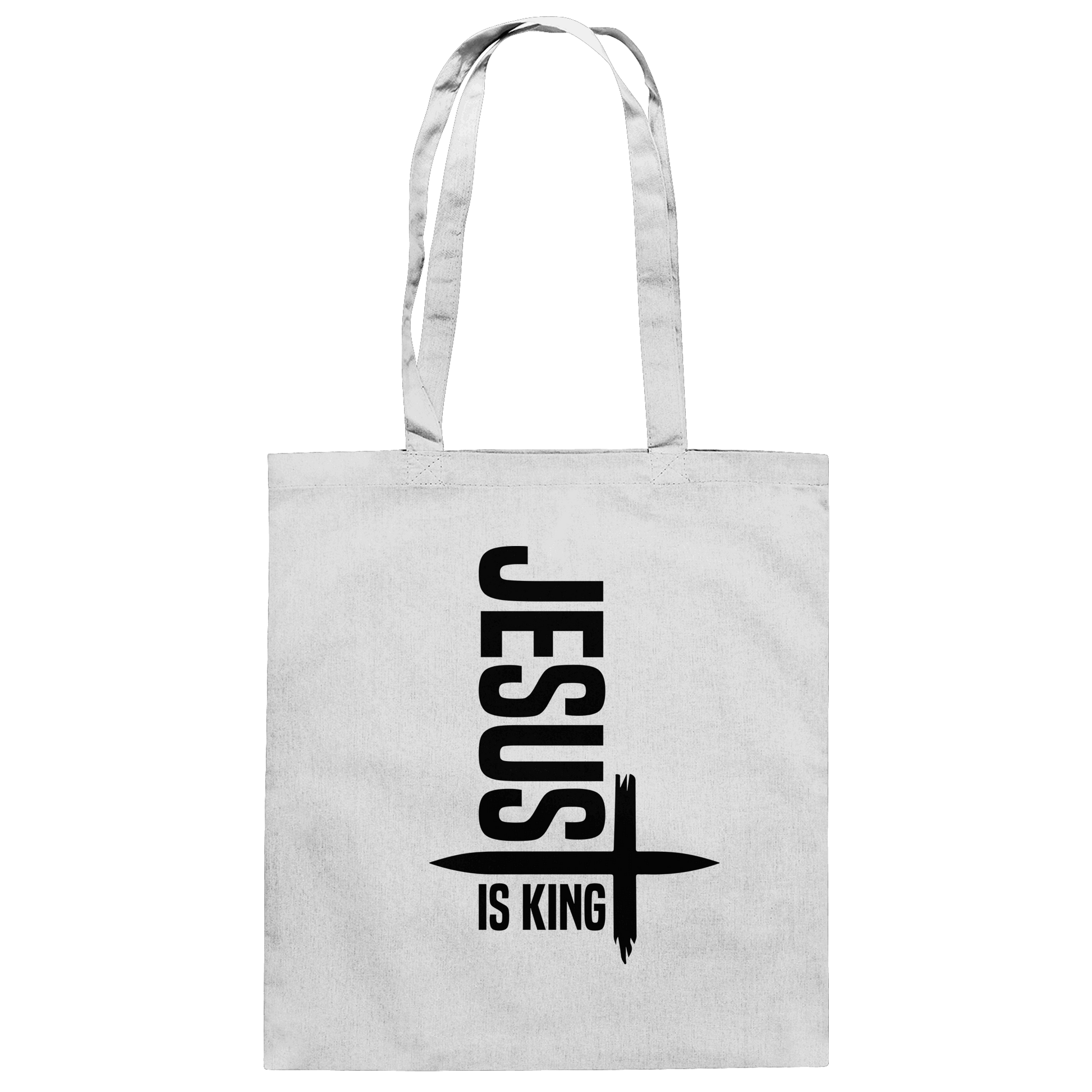 Jesus is King | Ein Statement des Glaubens - Baumwolltasche