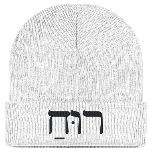 RUACH – Geist, Wind, Atem (Stick) | Christliche Kleidung - Classic Beanie