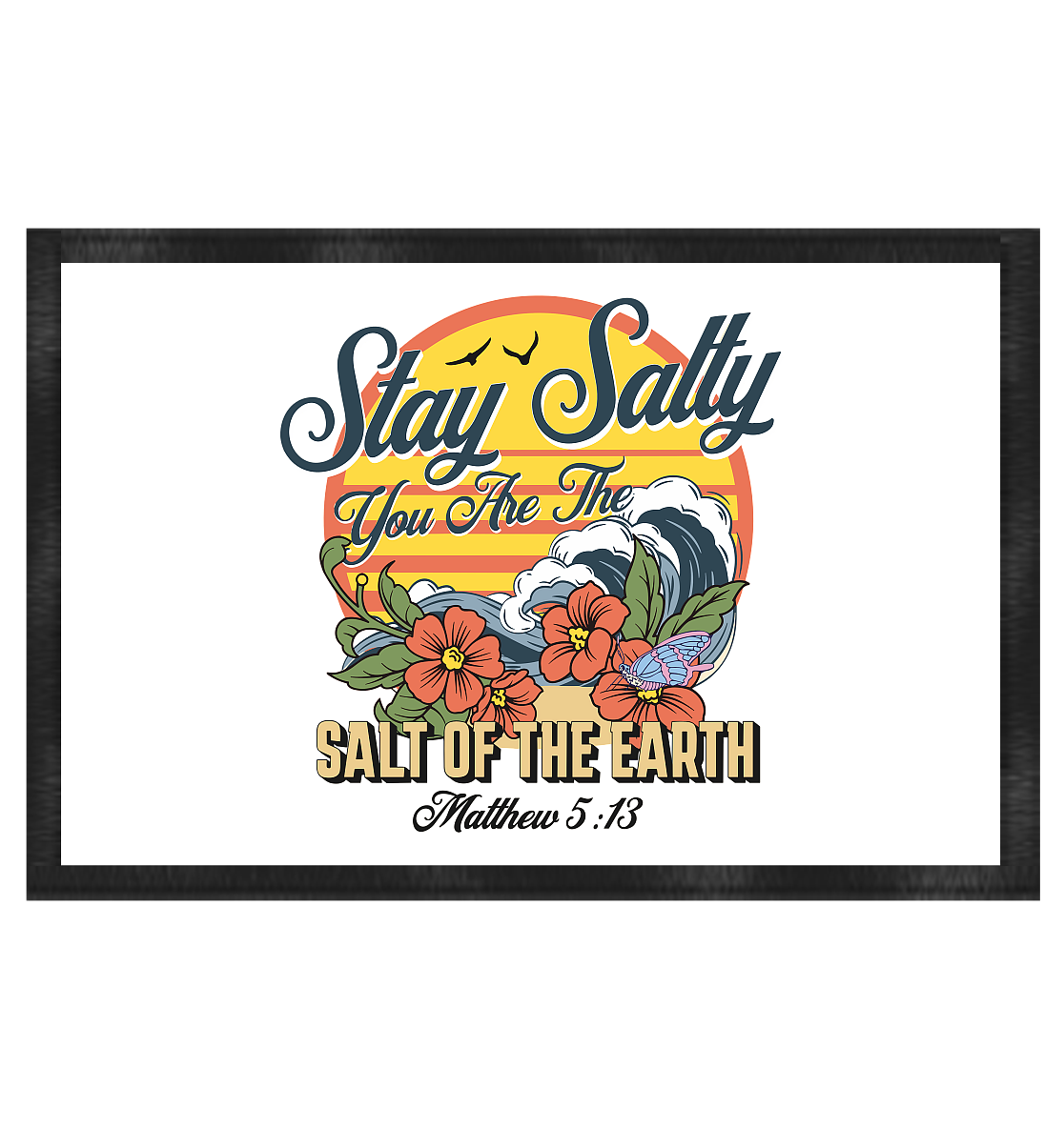 Stay Salty - Retro - Fußmatte 60x40cm