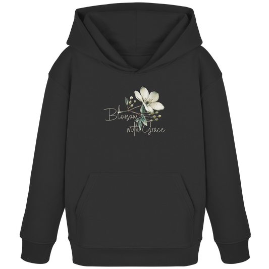 Blossom with Grace - Kids Organic Hoodie