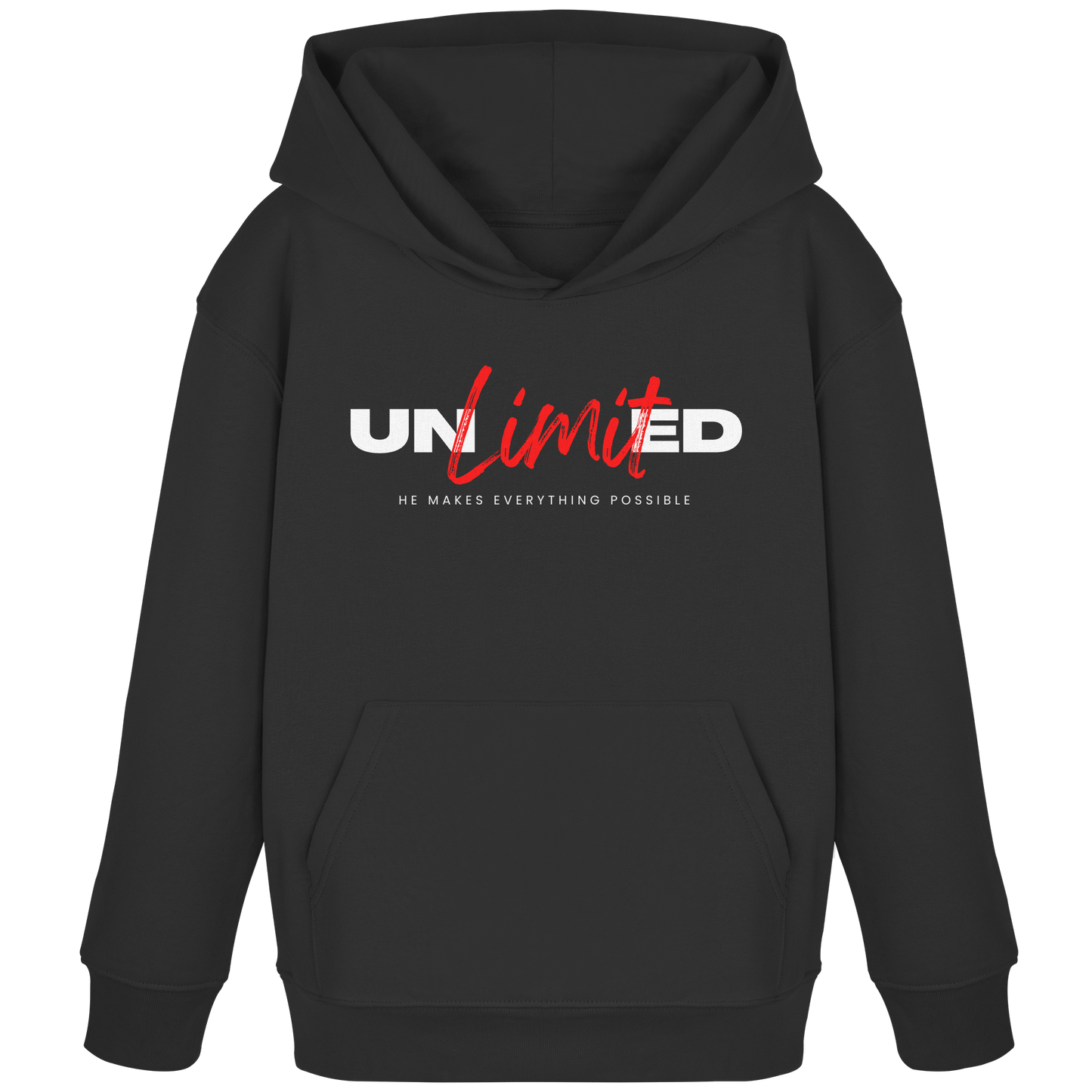 Unbegrenzte Möglichkeiten "Unlimited" - Kids Organic Hoodie