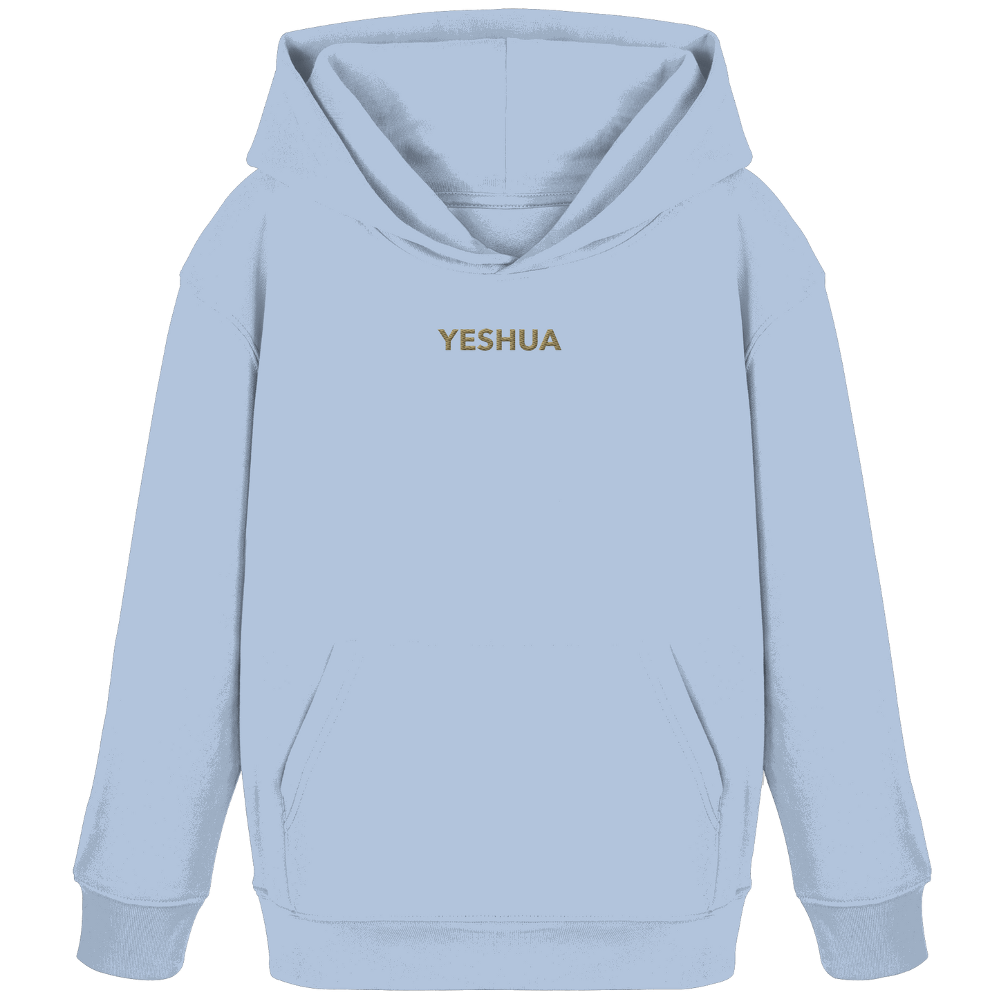 YESHUA – Der Name über allen Namen (Stick) | Christliche Kleidung - Kids Organic Hoodie