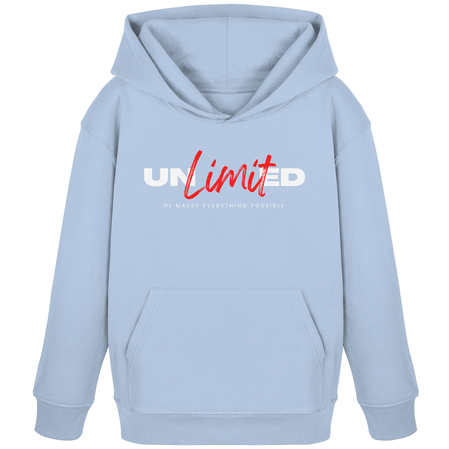 Unbegrenzte Möglichkeiten "Unlimited" - Kids Organic Hoodie
