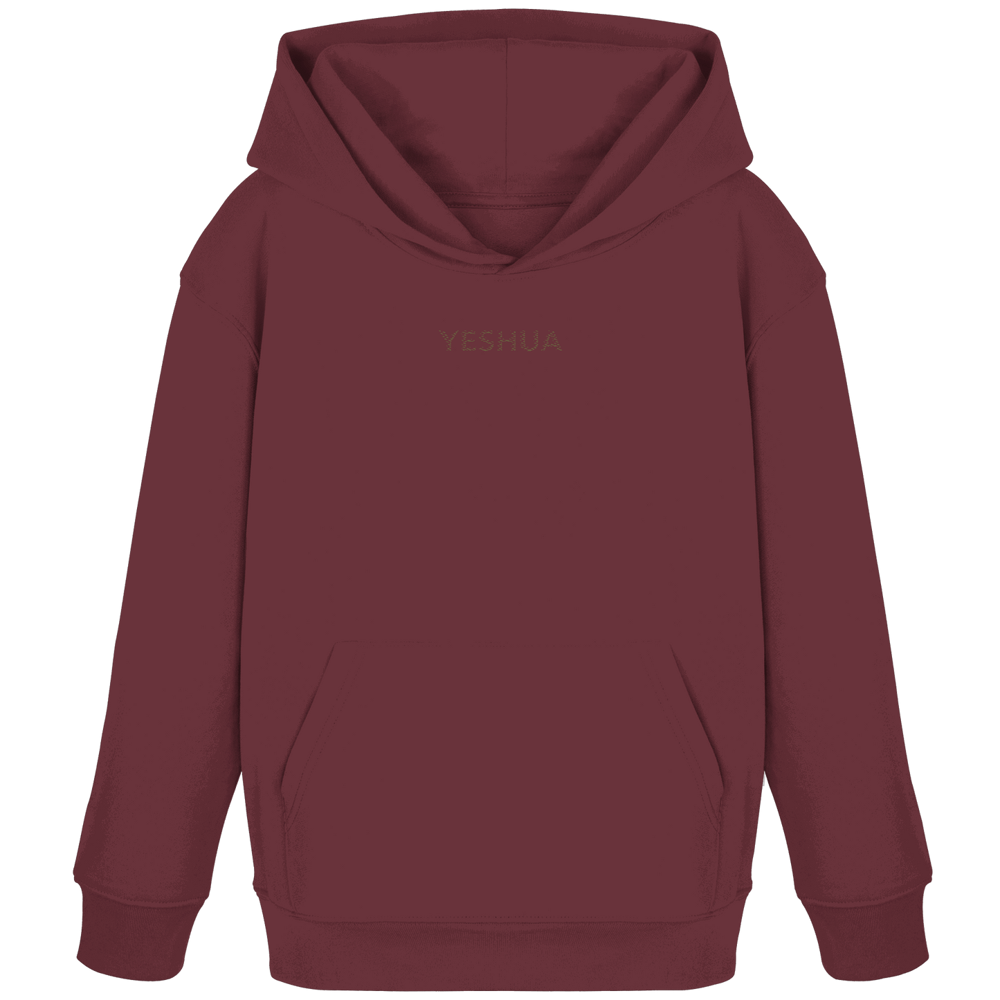 YESHUA – Der Name über allen Namen (Stick) | Christliche Kleidung - Kids Organic Hoodie