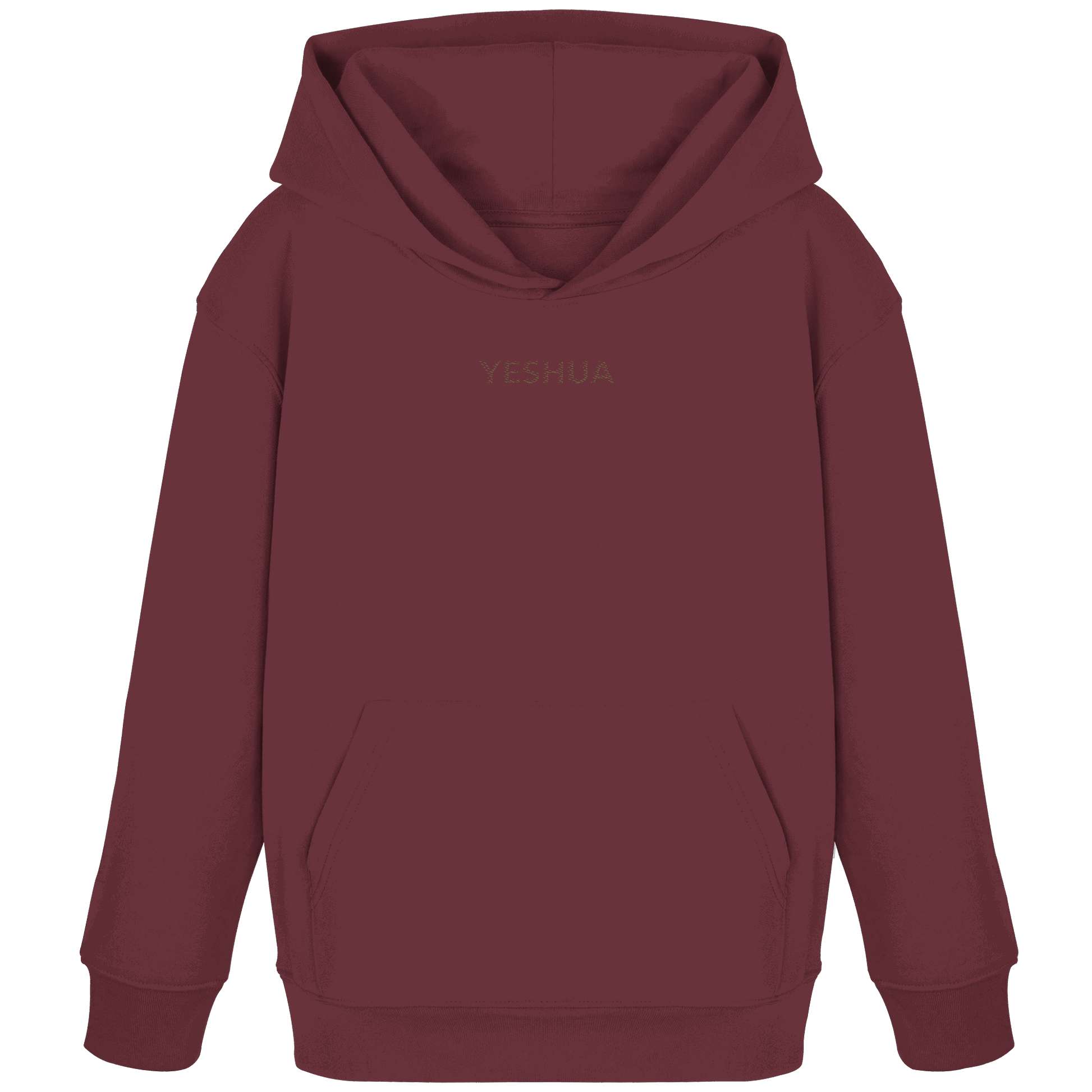 YESHUA – Der Name über allen Namen (Stick) | Christliche Kleidung - Kids Organic Hoodie