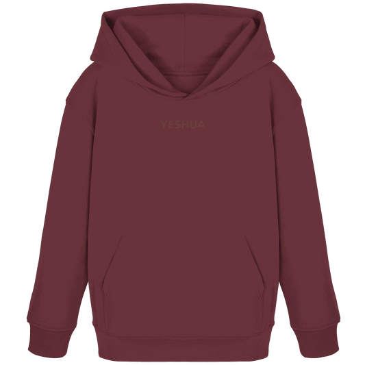 YESHUA – Der Name über allen Namen (Stick) | Christliche Kleidung - Kids Organic Hoodie