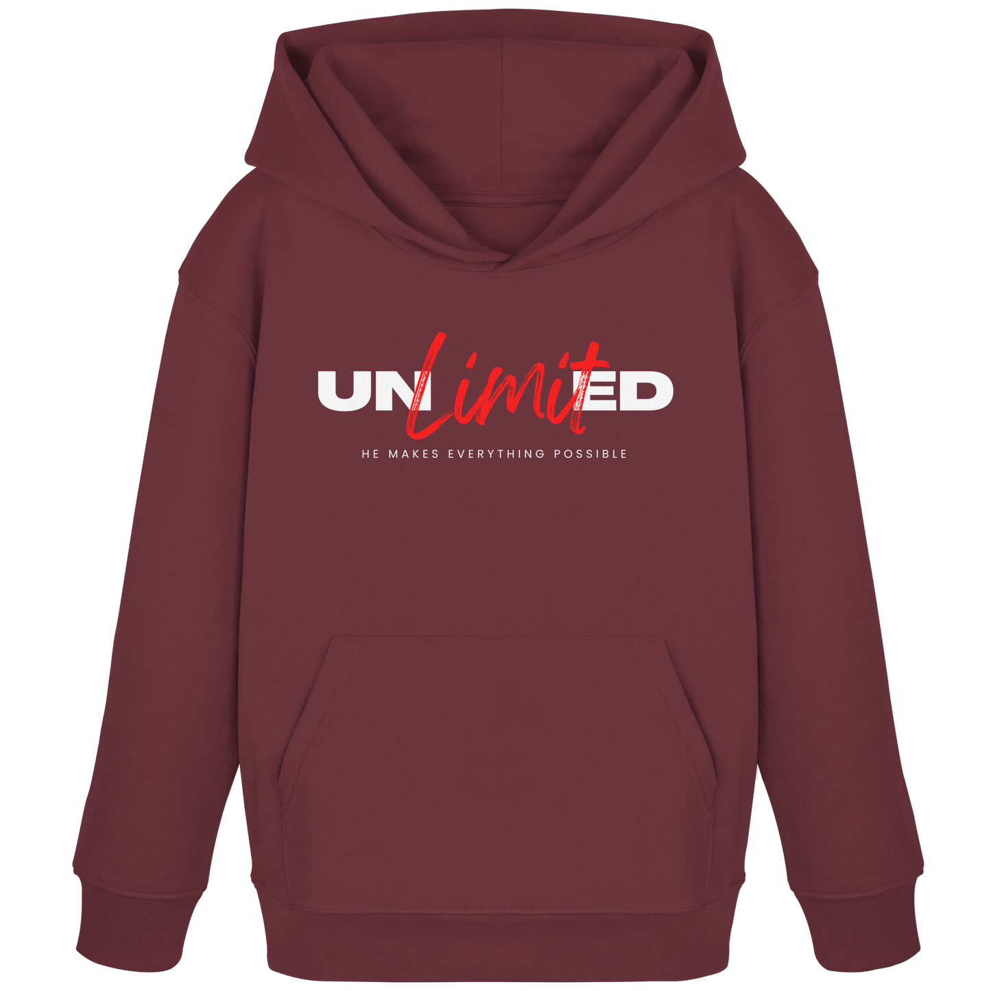 Unbegrenzte Möglichkeiten "Unlimited" - Kids Organic Hoodie