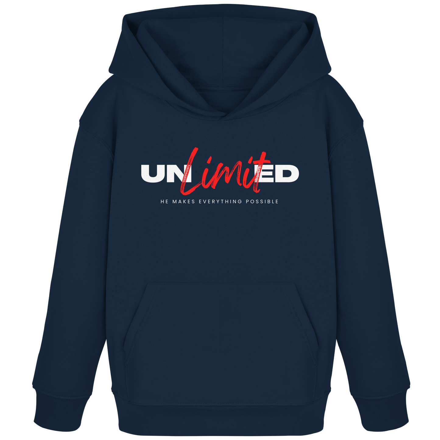 Unbegrenzte Möglichkeiten "Unlimited" - Kids Organic Hoodie