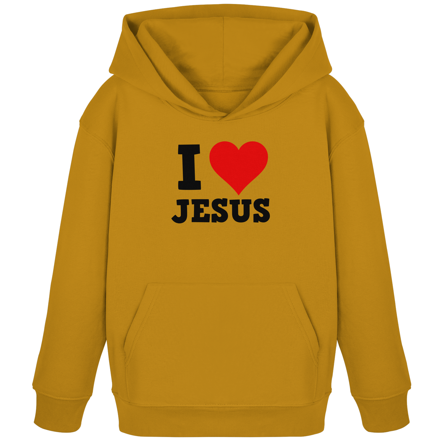 I Love Jesus - Kids Organic Hoodie