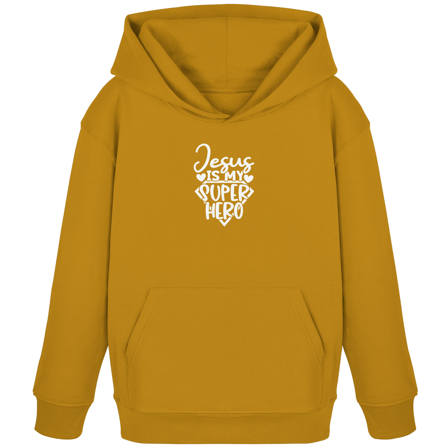 Jesus ist mein Superheld - Kids Organic Hoodie