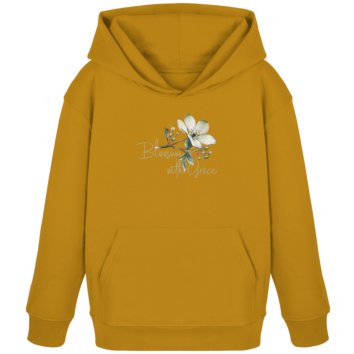 Blossom with Grace - Kids Organic Hoodie