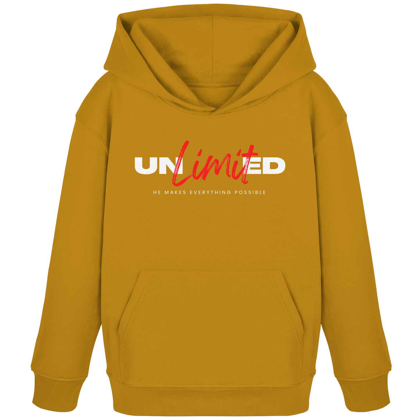 Unbegrenzte Möglichkeiten "Unlimited" - Kids Organic Hoodie