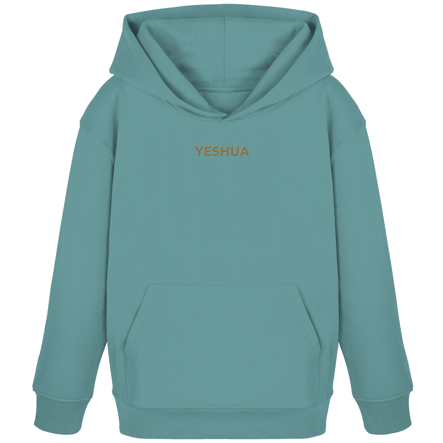 YESHUA – Der Name über allen Namen (Stick) | Christliche Kleidung - Kids Organic Hoodie
