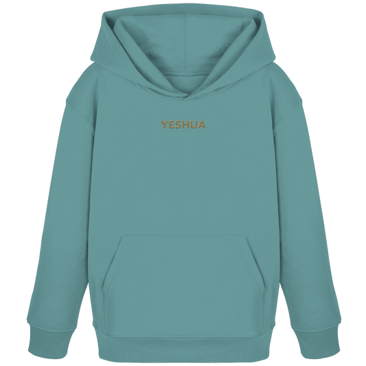 YESHUA – Der Name über allen Namen (Stick) | Christliche Kleidung - Kids Organic Hoodie