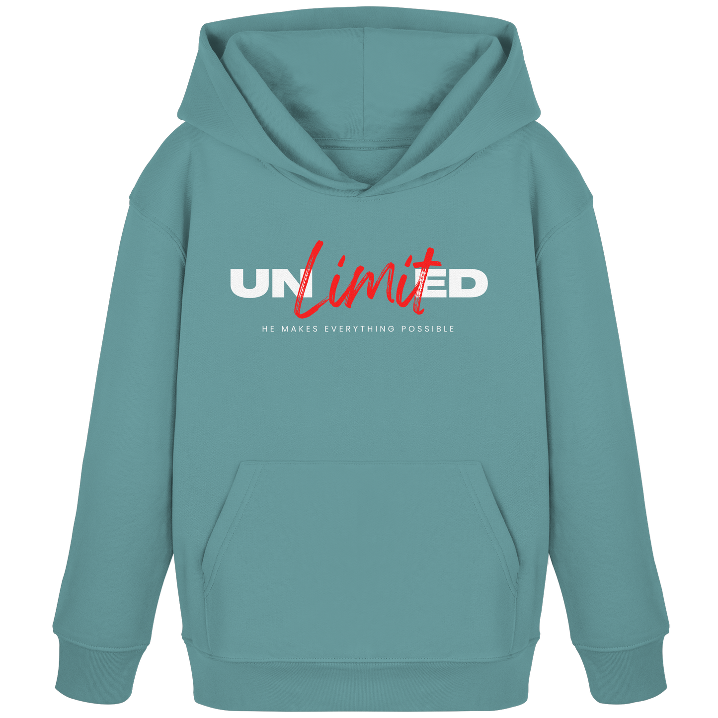 Unbegrenzte Möglichkeiten "Unlimited" - Kids Organic Hoodie