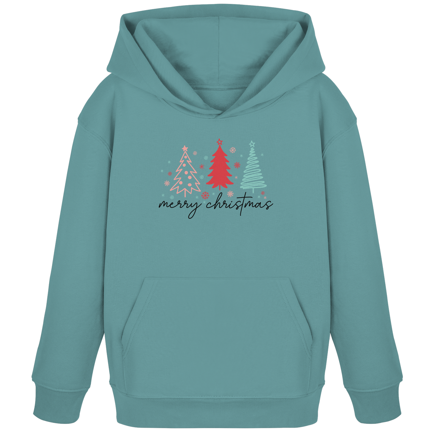 Elegante Weihnachtsgrüße - Kids Organic Hoodie