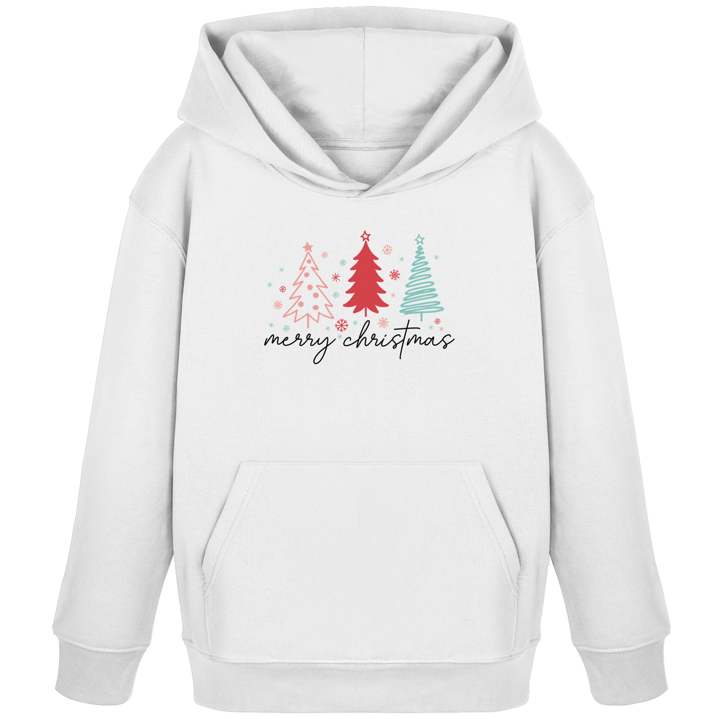 Elegante Weihnachtsgrüße - Kids Organic Hoodie