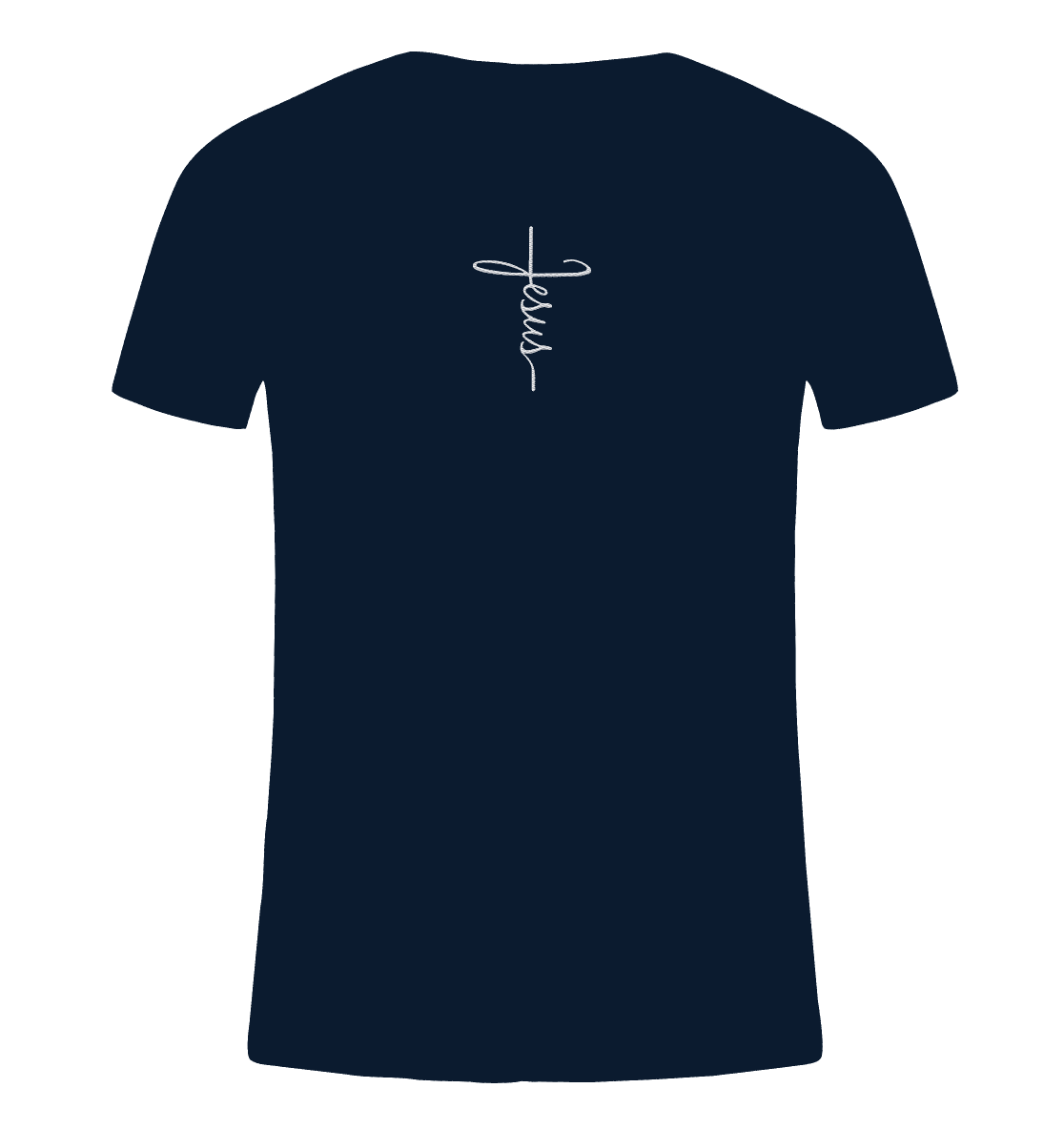 Jesus in Kreuzform - Stick (Weiß) - Kids Organic Shirt (Stick)