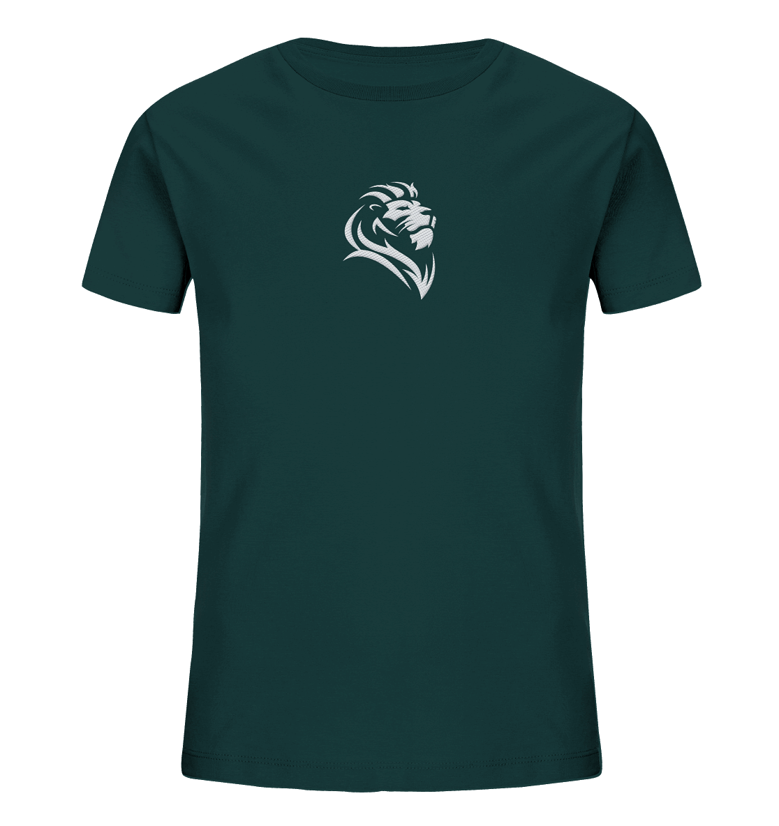 Löwe von Juda (Stick) | Christliche Kleidung - Kids Organic Shirt (Stick)