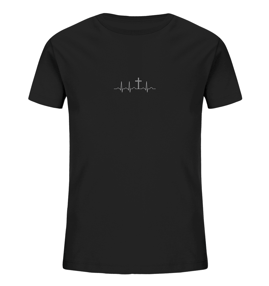 Mein Herz schlägt für Jesus - Kids Organic Shirt (Stick)