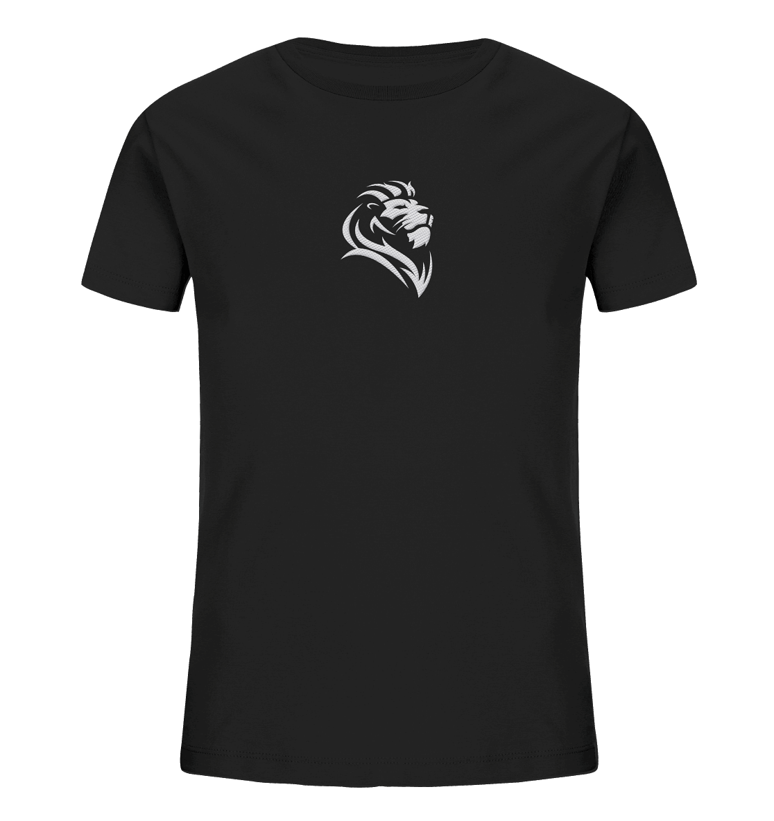 Löwe von Juda (Stick) | Christliche Kleidung - Kids Organic Shirt (Stick)