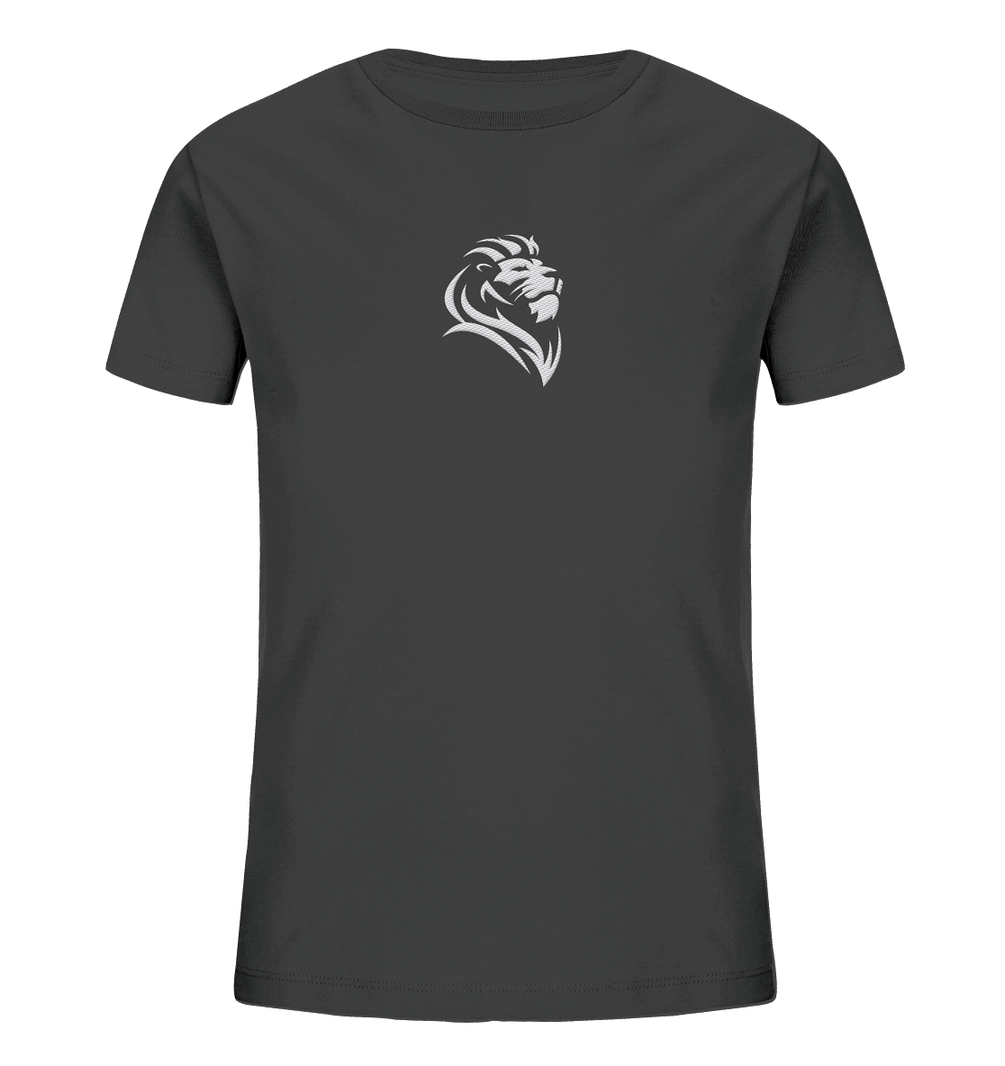 Löwe von Juda (Stick) | Christliche Kleidung - Kids Organic Shirt (Stick)