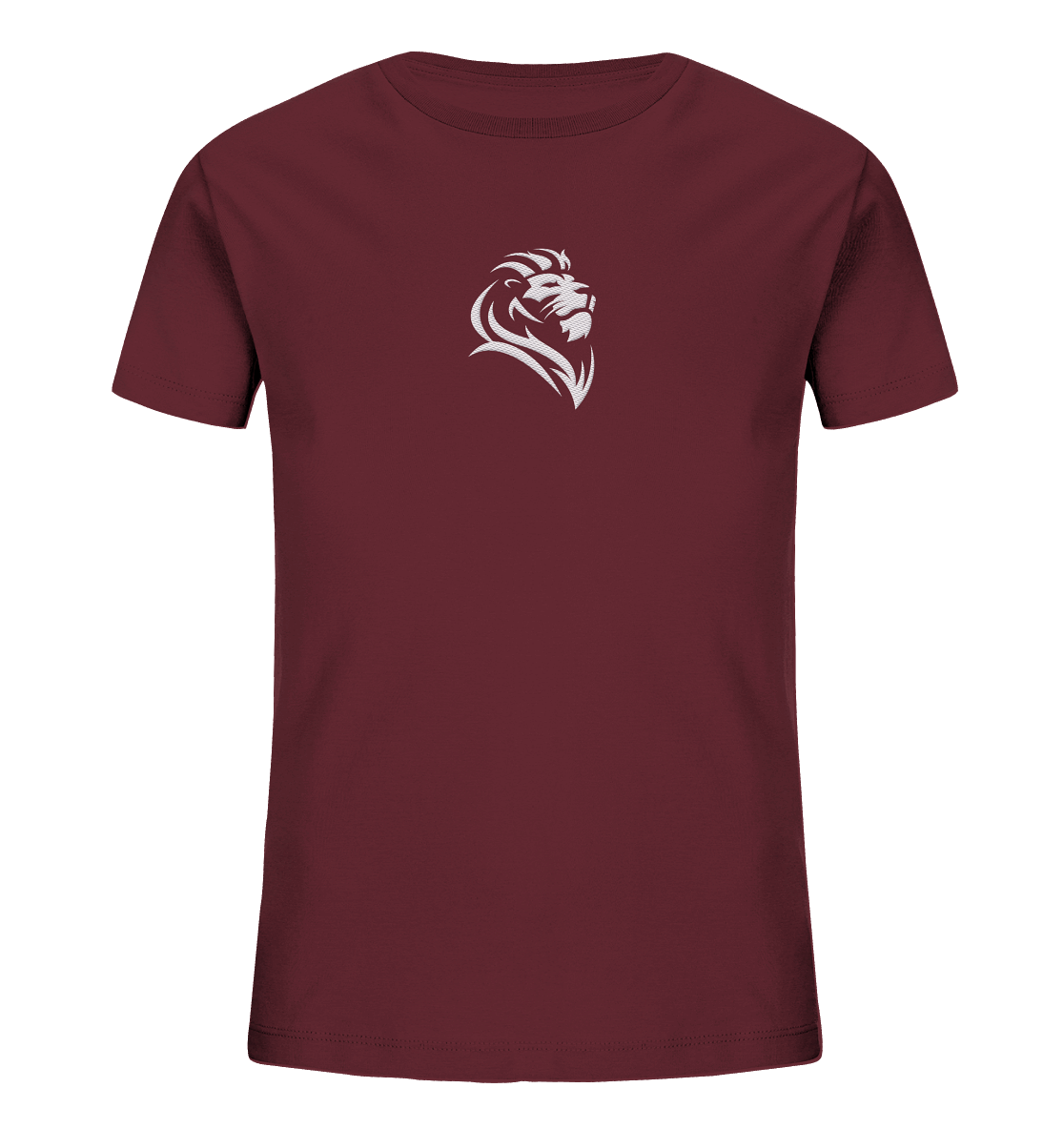 Löwe von Juda (Stick) | Christliche Kleidung - Kids Organic Shirt (Stick)