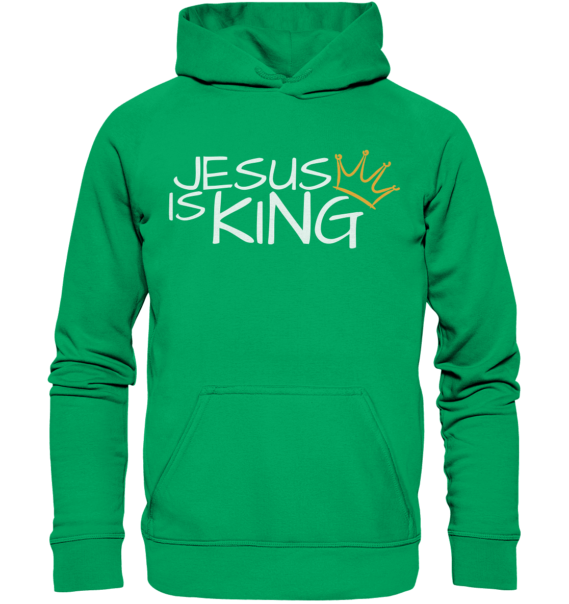 Jesus is King – Eine kraftvolle Botschaft des Glaubens | Christliche Kleidung - Kids Premium Hoodie