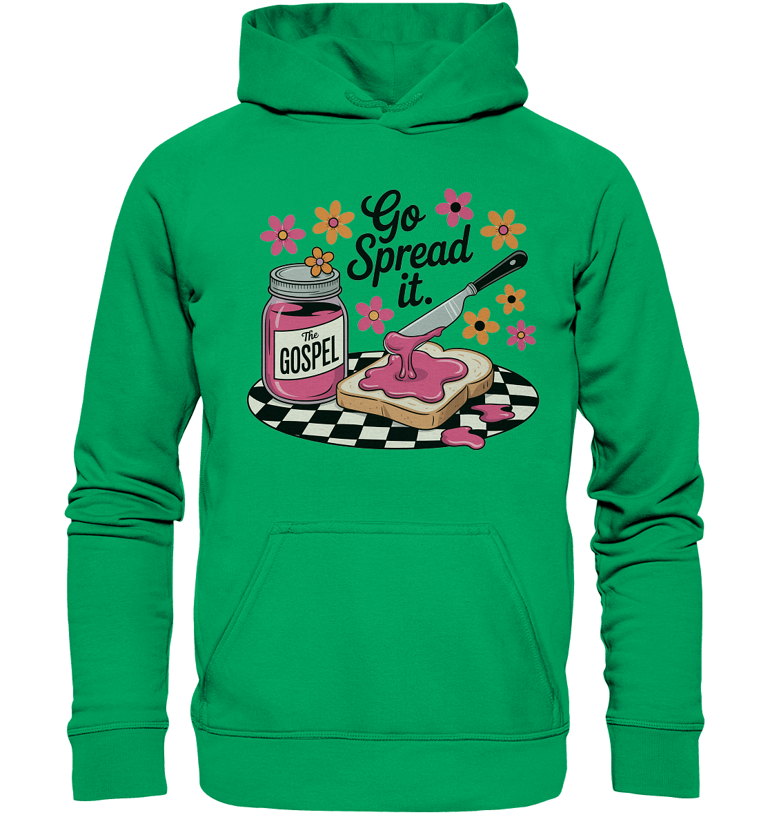 Go Spread It – The Gospel | Christliche Produkte - Kids Premium Hoodie